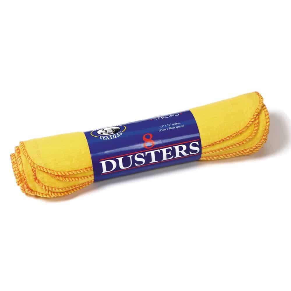 GLOBE MILL YELLOW DUSTERS 8/PK. GM0005-36A \\\KD11441