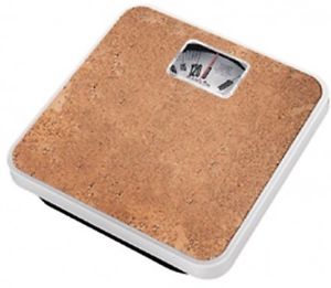 TERRAILLON HANSON COMPACT BATHROOM SCALES CORK MECHANICAL 120KG. H60 \\\KD11482