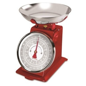 HANSON RED TRADITIONAL MECHANICAL KITCHEN SCALE 5KG. H500 \\\KD11522