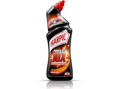 HARPIC POWERPLUS 10 X MAX ORIGINAL KILLS GERMS 750ML. RB788653 \\\KD11589