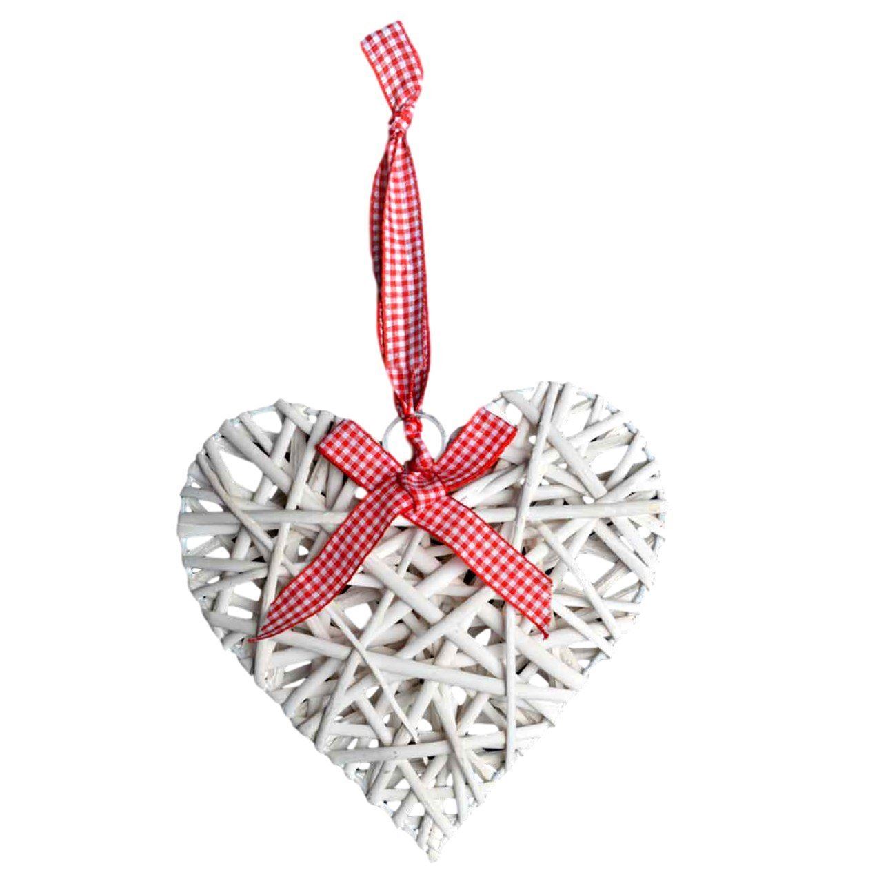 20 CENTIMETRE WILLOW HEART. 54558 \\\KD11611