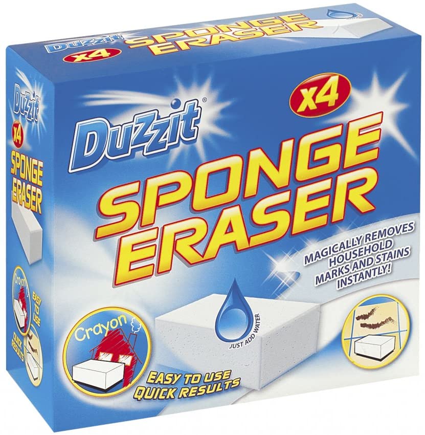 DUZZIT SPONGE MAGIC ERASER 4/PK. DZT025 \\\KD11652