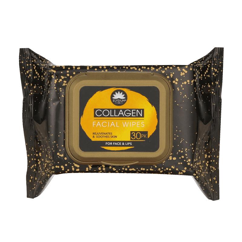 ELYSIUM COLLAGEN FACIAL WIPES 30/PK. ELY1040 \\\KD11655