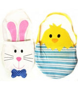 EASTER PARTY FELT TREAT BAG CHICK / BUNNY. 22332 \\\KD11691