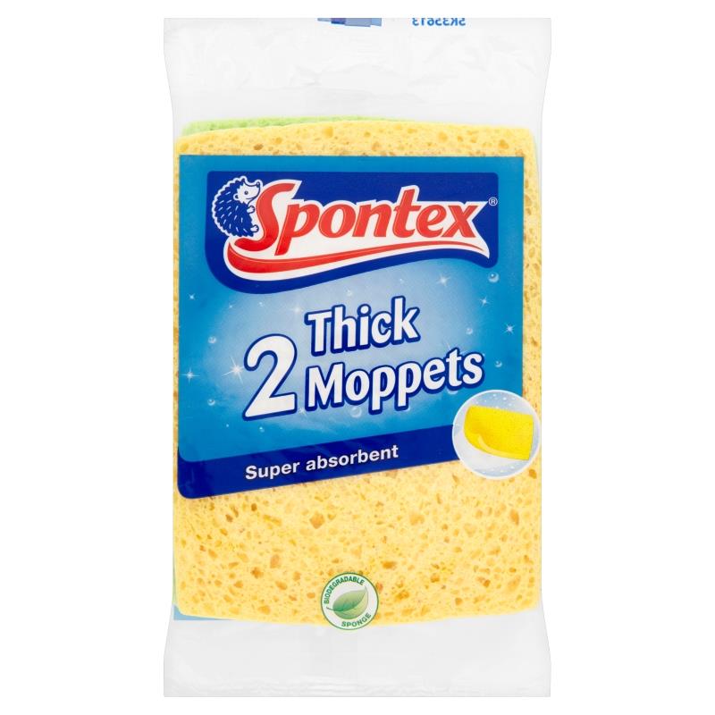 SPONTEX THICK MOPPETS 2/PK. 19000087 \\\KD11727