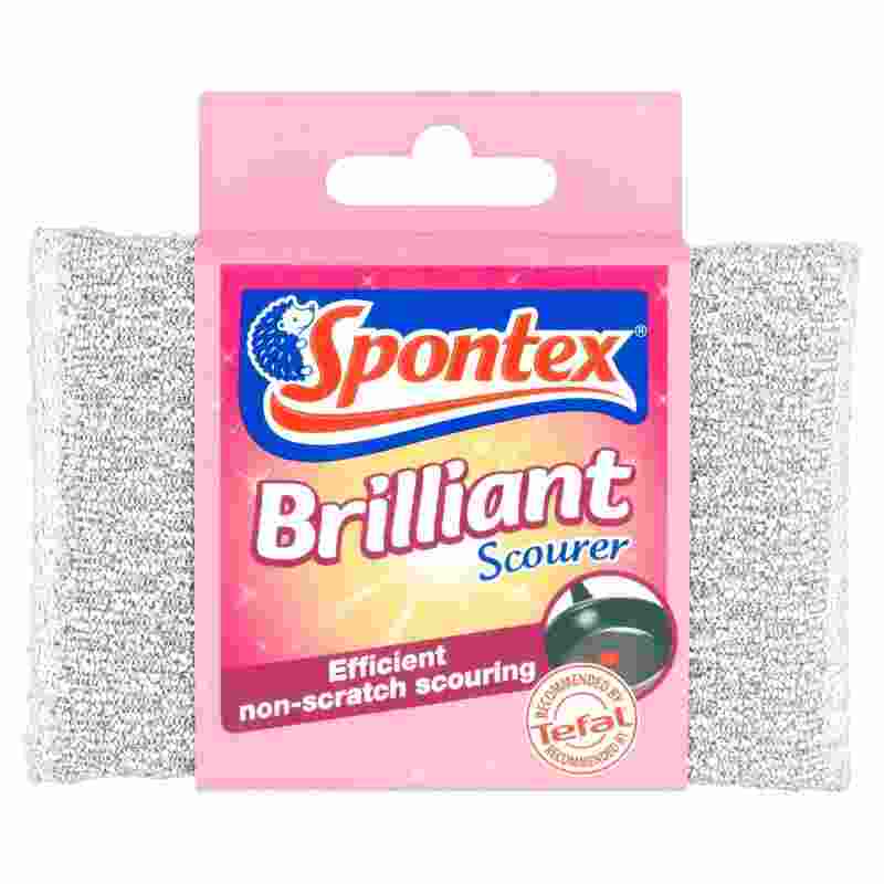 SPONTEX BRILLIANT NON SCRATCH SCOURER. 19500125 \\\KD11728