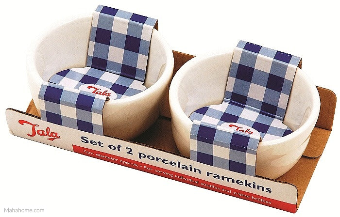 7CM TALA CERAMIC BOWLS RAMEKINS SET 2/PK. 10A20052 \\\KD11753