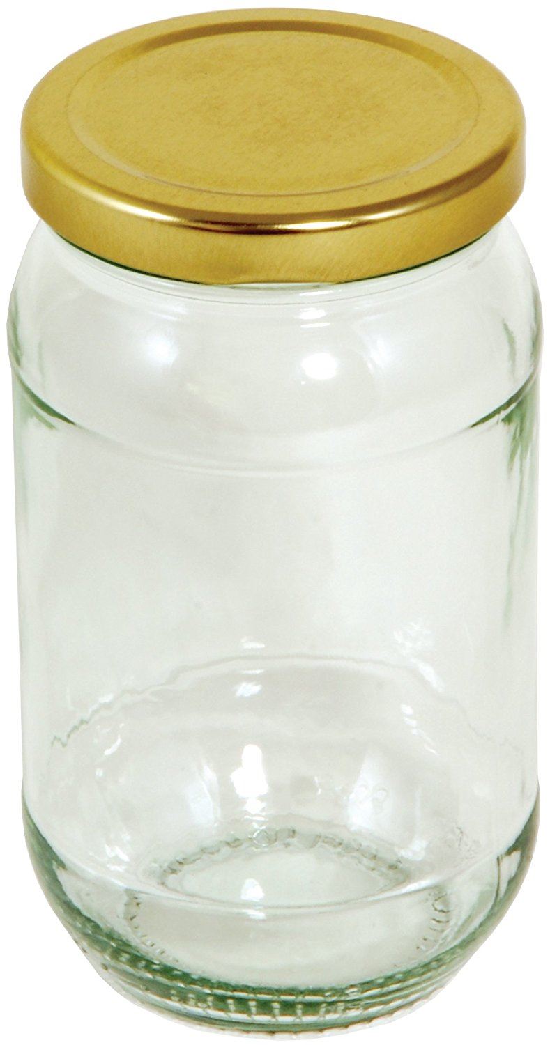 TALA PRESERVE JAR 32OZ 900G GOLD SCREW LID. 10A00134 \\\KD11772