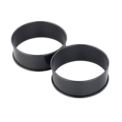 CHEF AID NON STICK EGG POACHETTE RINGS. 10E00055 \\\KD11809