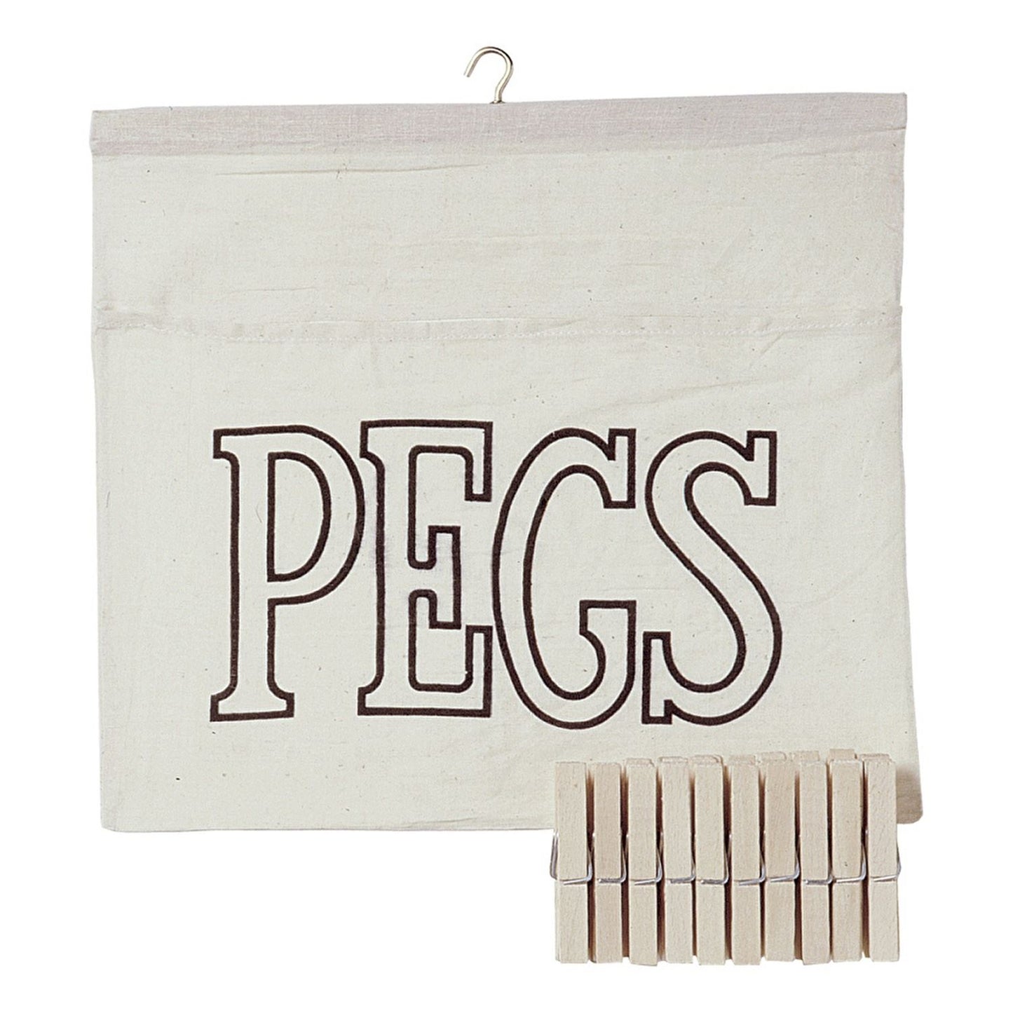 CHEF AID COTTON PEG BAG. 10E50555 \\\KD11826