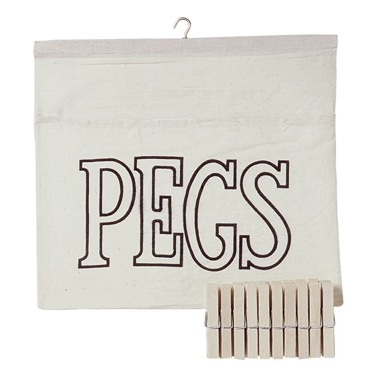 CHEF AID COTTON PEG BAG. 10E50555 \\\KD11826