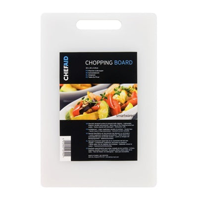 CHEF AID CHOPPING BOARD 29CM X 19CM X 0.9CM. 10E10790 \\\KD11829