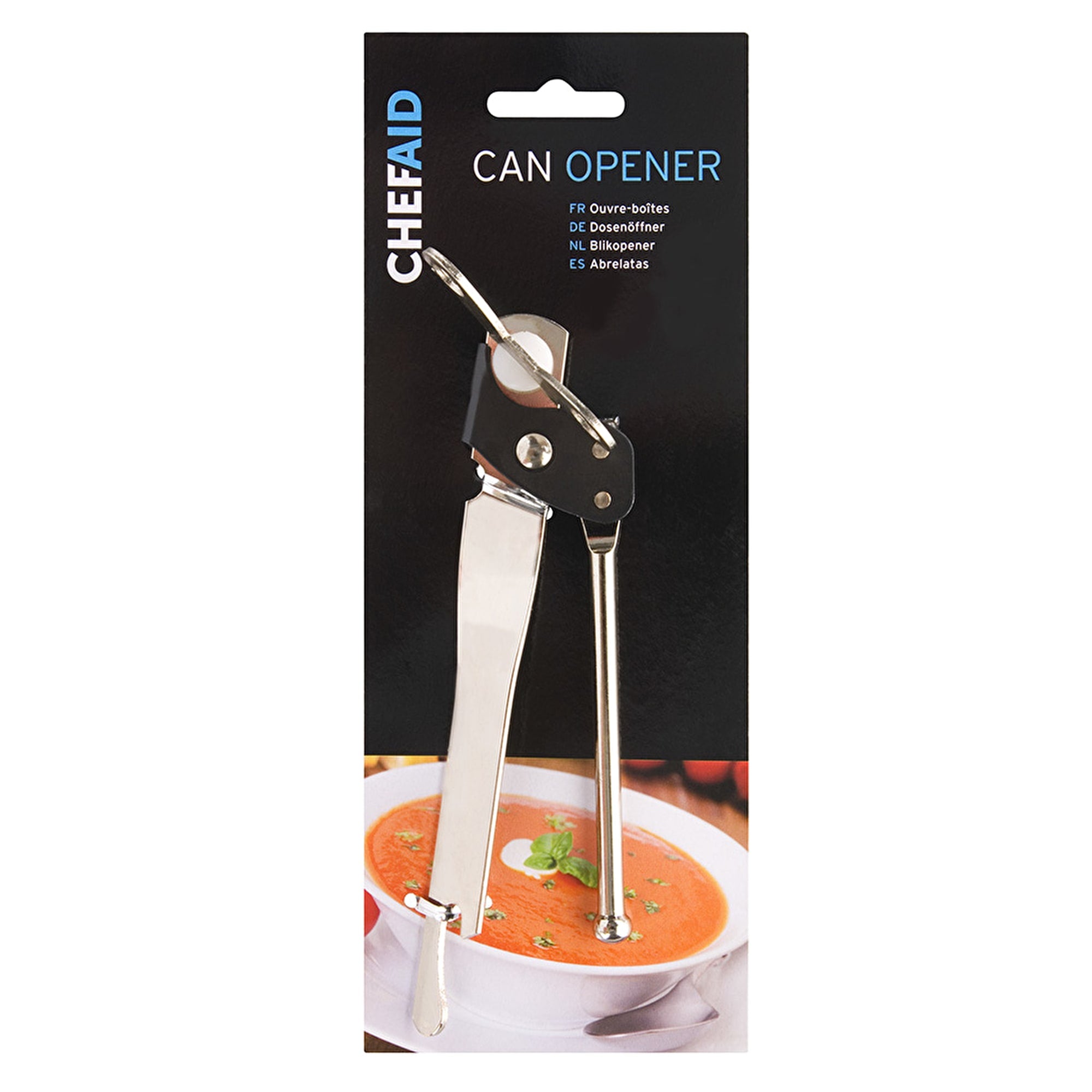 CHEF AID WING CAN OPENER ON DISPLAY CARD. 10E02005 \\\KD11843