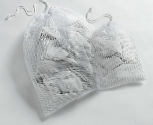 H & L RUSSEL WASH BAGS FOR LINGERIE LARGE AND SMALL SET OF 2. WS1066 \\\KD11845