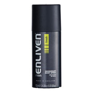 ENLIVEN MENS DEO FRESH BODY SPRAY 150ML PACK OF 6. 502249 \\\KD11867