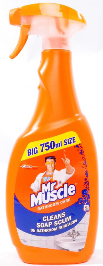 MR MUSCLE PLATINUM BATHROOM CLEANER SPRAY 750ML. 71097 133929 \\\KD11874