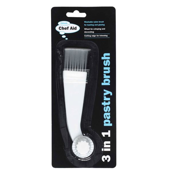 CHEF AID 3 IN 1 PASTRY BRUSH. 10E01377 \\\KD11882