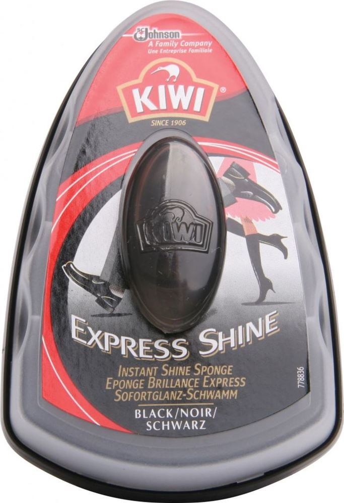 KIWI EXPRESS SHINE SPONGE BLACK. 99857 \\\KD11886