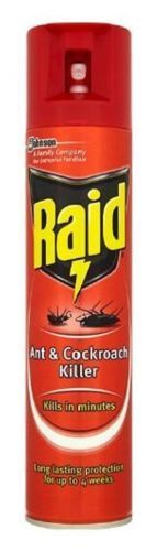 RAID ANT & COCKROACH AEROSOL 300ML. 97734 \\\KD11888
