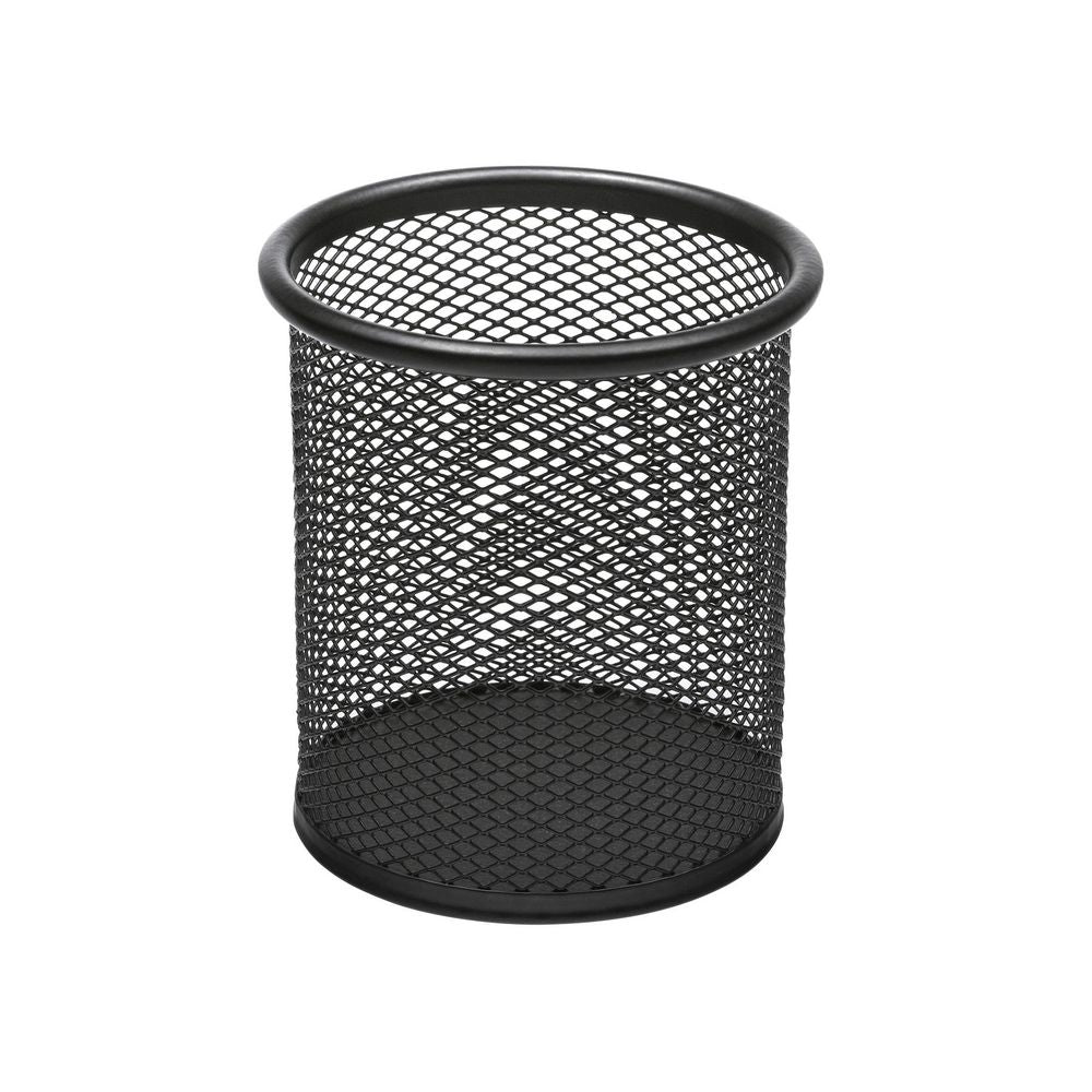 BLACK METAL MESH PEN / PENCIL POT HOLDER. JL3599 \\\KD11892