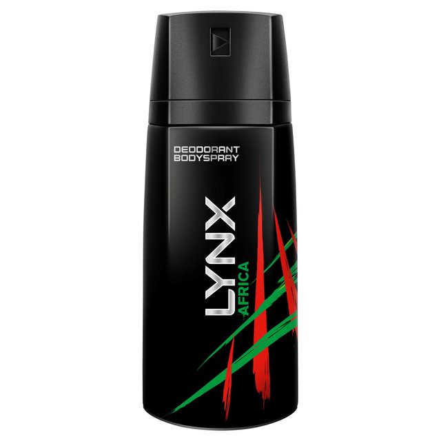 6 LYNX DEO BODY SPRAY AFRICA 150ML. 90533 \\\KD11903