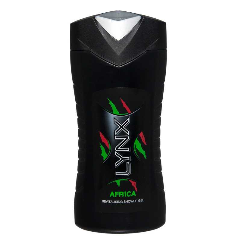 6 LYNX SHOWER GEL 250ML - AFRICA. 211246 \\\KD11906