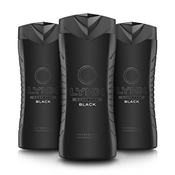 6 LYNX SHOWER GEL 250ML - BLACK. 71601 \\\KD11907