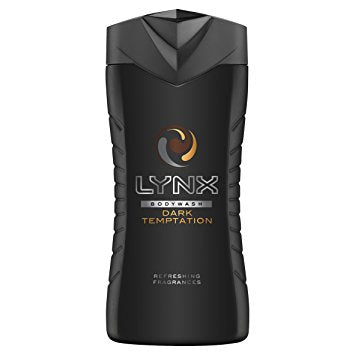 6 LYNX SHOWER GEL 250ML - DARK TEMPTATION. 84325 \\\KD11908