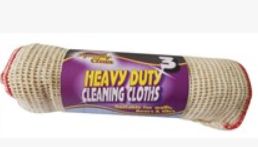 3 SQUEAKY CLEAN HEAVY DUTY CLEANING CLOTHS FOR WALLS FLOORS & TILES. 244.12.3RSQ2 \\\KD11932