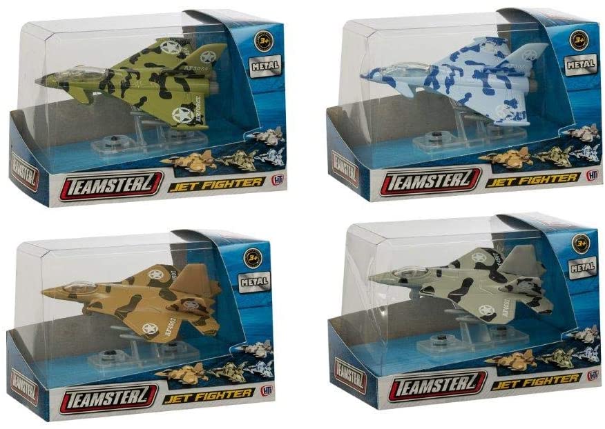 TEAMSTERZ DIECAST JET FLIGHTER 4 INCH. 1377000 \\\KD11997