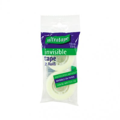 19MM X 33M INVISIBLE MENDING TAPE (2 ROLL PER PACK). MA01841933PP2 \\\KD12014