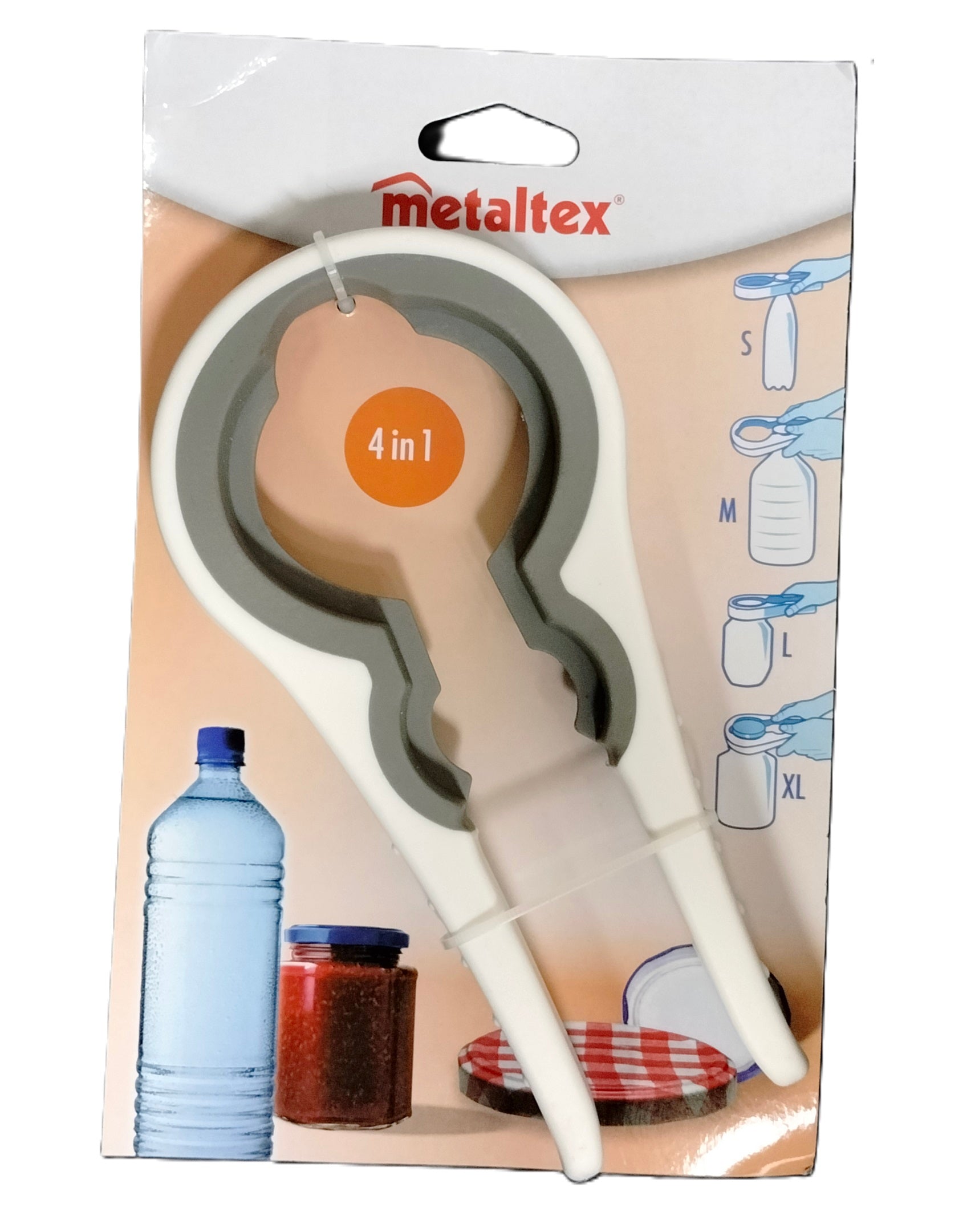 METALTEX FLEXIBLE JAR & BOTTLE OPENER. 2511170150101084 \\\KD12019