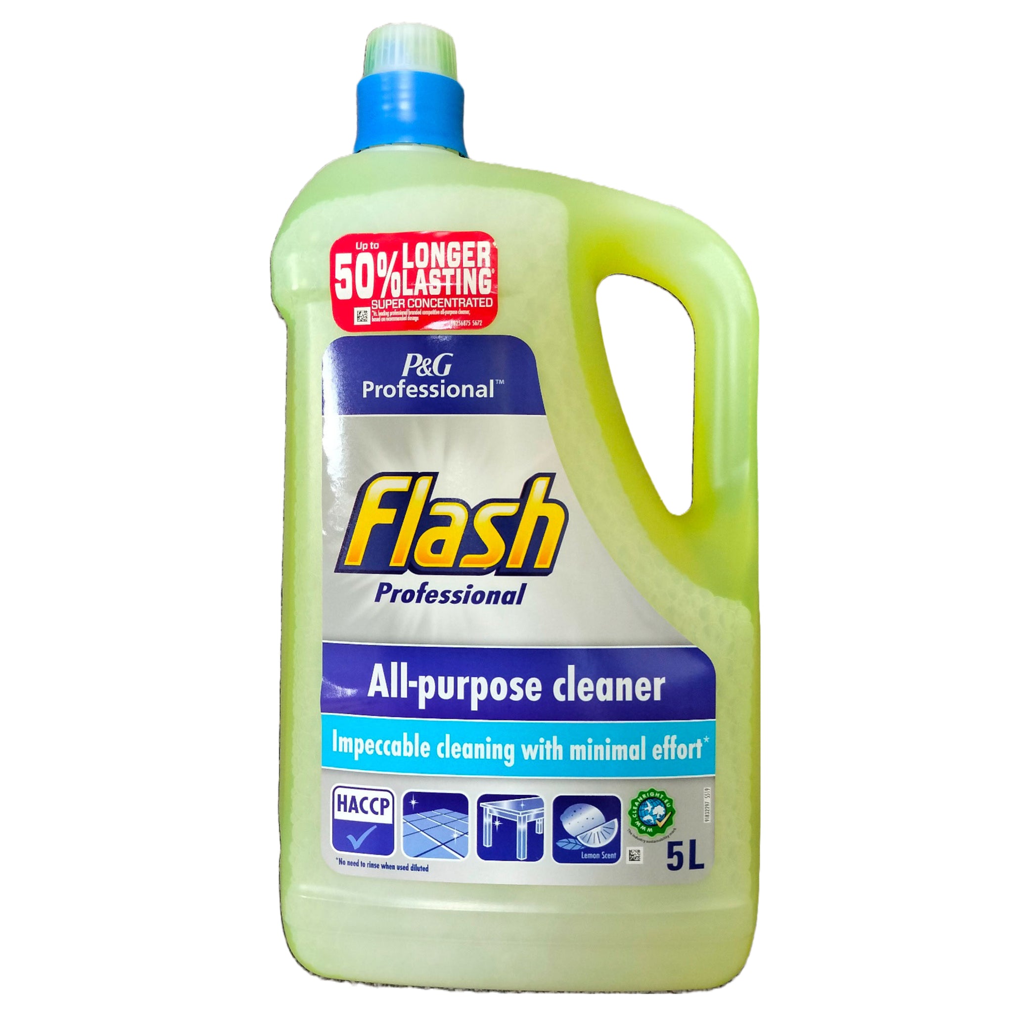 FLASH PROFESSIONAL ALL PURPOSE CLEANER 5 LITRE - LEMON. 74934 \\\KD12059