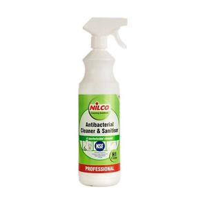 NILCO ANTIBACTERIAL CLEAR & SANITISER 1 LITRE. 74866 \\\KD12066