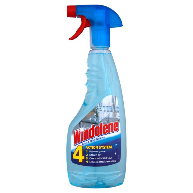 WINDOLENE SPRAY FOR GLASS & SHINY SURFACES 500ML. RB748664 \\\KD12076