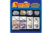 PRETEND STERLING POUNDS PLAY MONEY NOTES & COINS TOY SET. TY2404 \\\KD12080