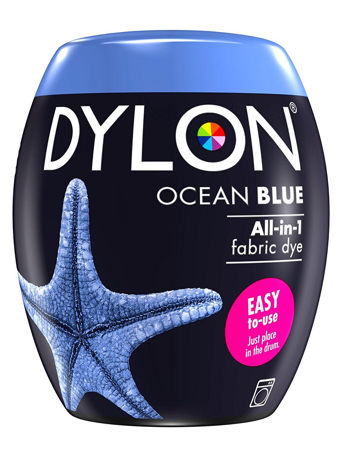 DYLON ALL IN ONE FABRIC MACHINE DYE POD 350G - OCEAN BLUE NO. 26. 2205168  047648 \\\KD12122