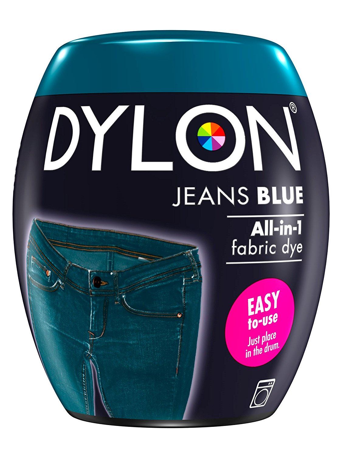 DYLON ALL IN ONE FABRIC MACHINE DYE POD 350G - JEANS BLUE NO. 41. 2761462  047761 \\\KD12127