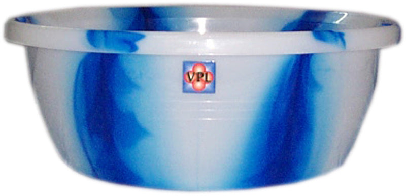 DOUBLE COLOUR PLASTIC ROUND TUB BASIN 30CM. 2212D 786988 \\\KD12159