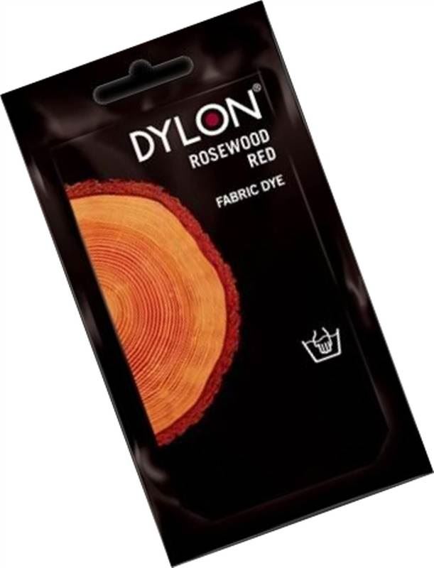 DYLON FABRIC HAND DYE 50G- ROSEWOOD RED NO. 64. 2044050  021112 \\\KD12207