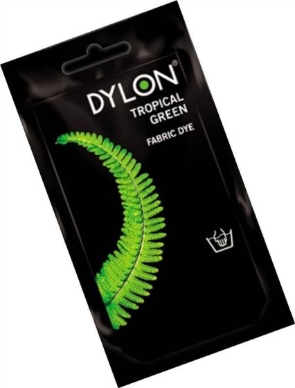 DYLON FABRIC HAND DYE 50G - TROPICAL GREEN NO. 3. 2044028 \\\KD12208