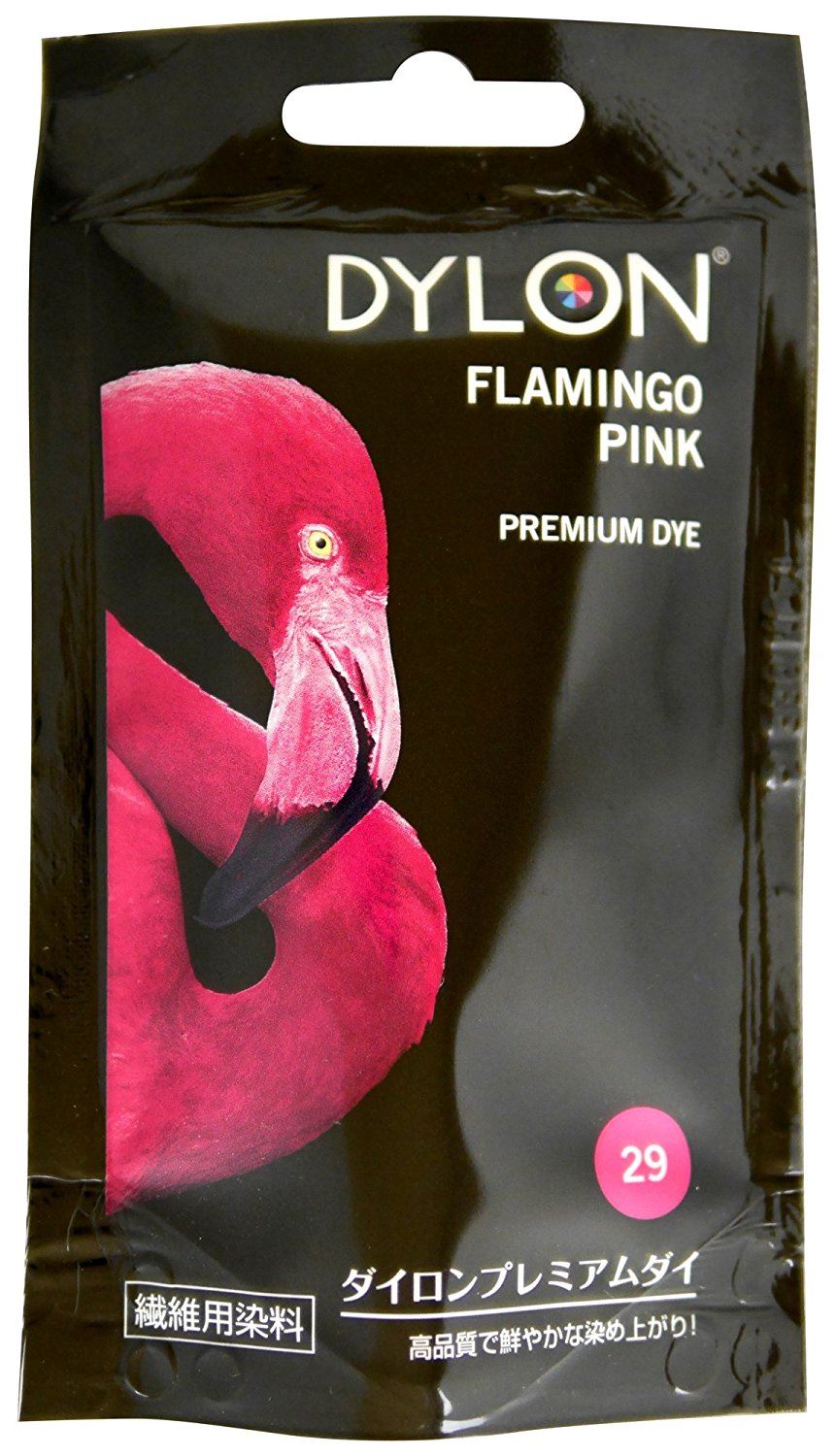 DYLON FABRIC HAND DYE 50G - FLAMINGO / PASSION PINK NO. 29. 2044042  021020 \\\KD12234