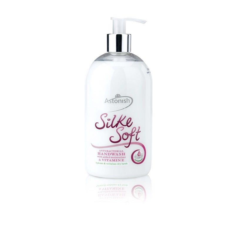 ASTONISH SILKE SOFT ANTIBAC HANDWASH WITH VITAMIN E 500ML. C4630 \\\KD12255