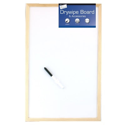 DRY WIPE BOARD 40CM X 60CM. 4293 \\\KD12287