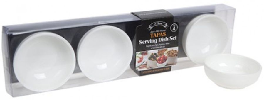 TAPAS SERVING DISH SET 4 PACK. PI645021 \\\KD12293