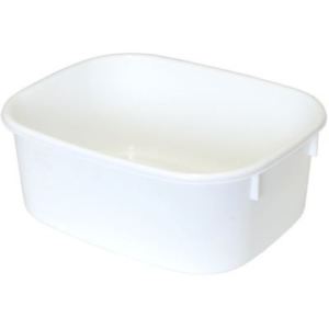 LUCY LARGE OBLONG BOWL - WHITE. L1602202 \\\KD12336
