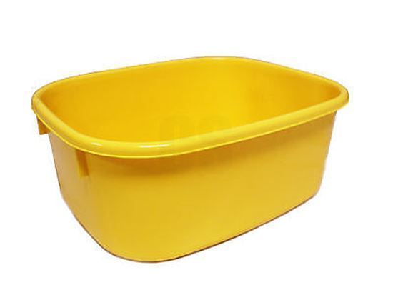 LUCY LARGE OBLONG BOWL - MILD YELLOW. L1602028 \\\KD12339