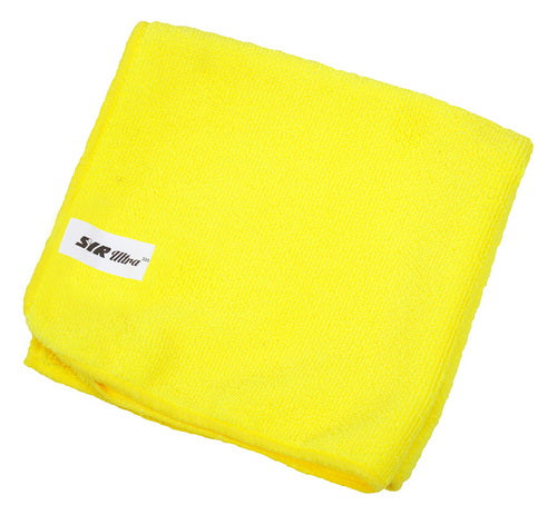 10 P/K SYR MICROFIBRE CLOTH 40CM X 40CM - YELLOW. 992648 \\\KD12346