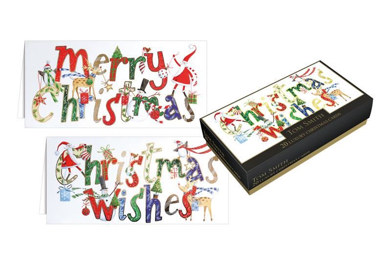 20 LUXURY CHRISTMAS GRETTINGS CARDS. XAGTC500 \\\KD12423