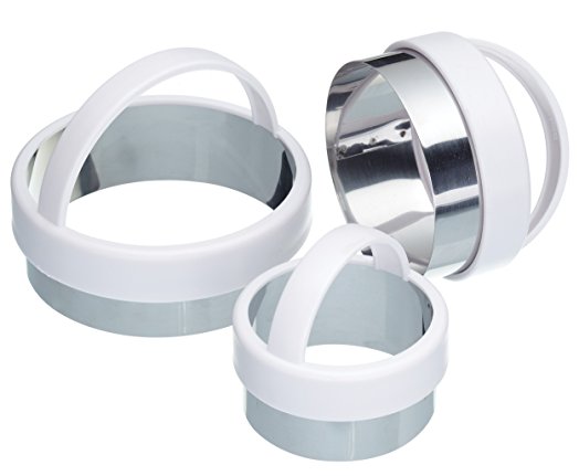 3 KITCHEN CRAFT PLAIN PASTRY CUTTERS. KCABPLAIN \\\KD12473